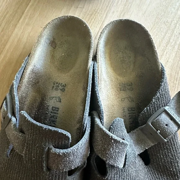 Birkenstock Corduroy Slip-On Clogs - Picture 4 of 5